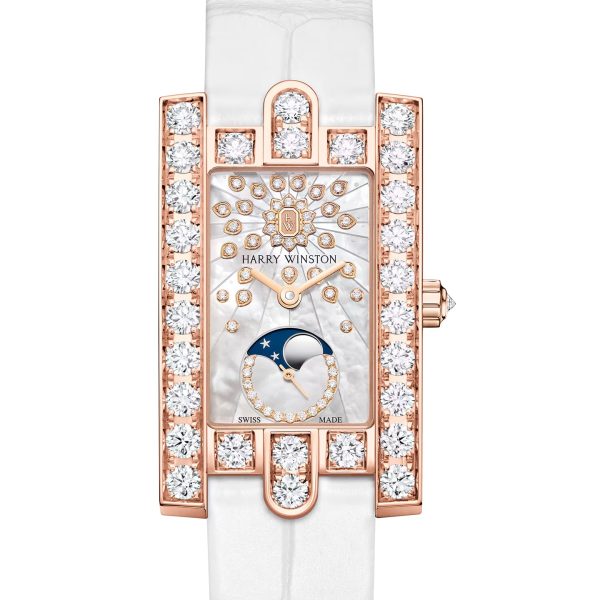 Harry Winston Avenue Classic Moon Phase Brand new