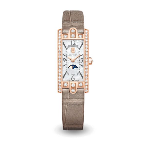 Harry Winston Avenue C Mini Moon Phase Brand new