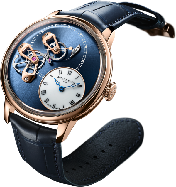 Arnold & Son Chronometry Dial-Side True Beat 42 Red Gold