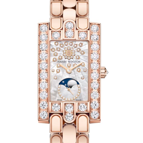 Harry Winston Avenue Classic Moon Phase Brand new