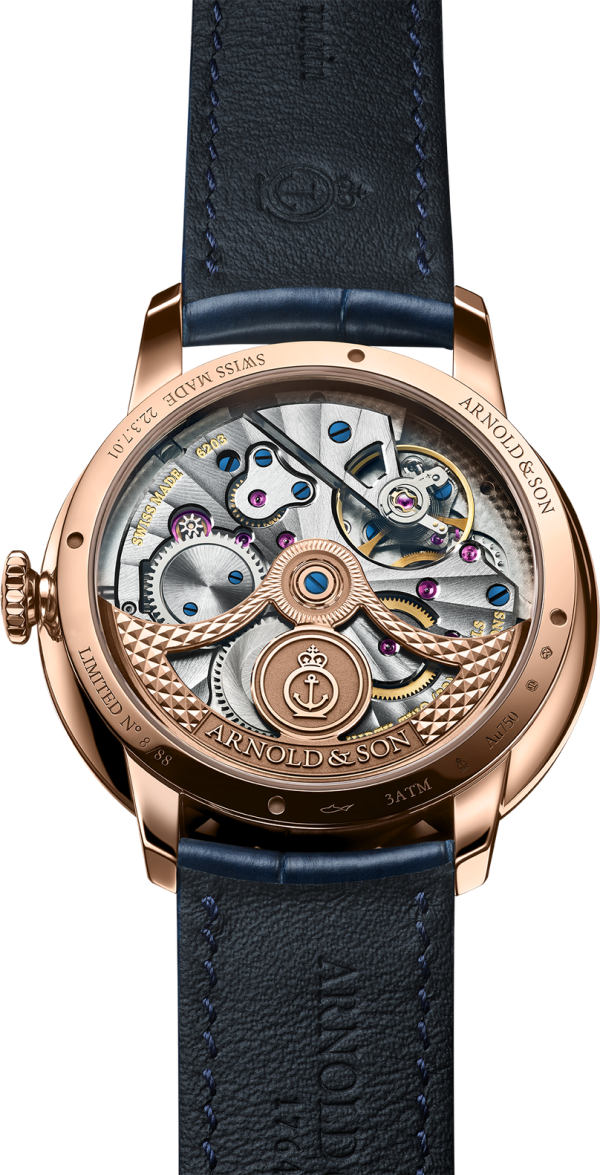 Arnold & Son Chronometry Dial-Side True Beat 42 Red Gold