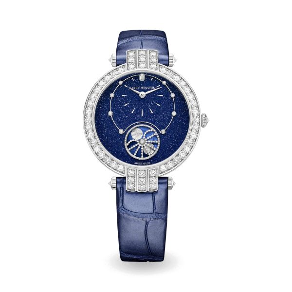 Harry Winston Premier Precious Moon Phase Automatic 36mm Brand New