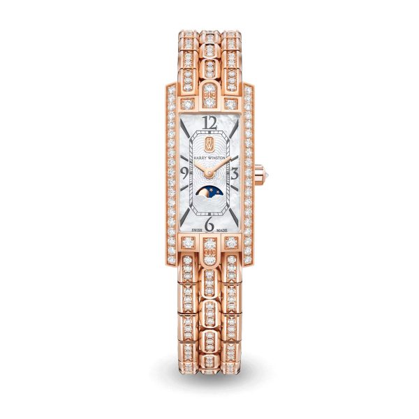 Harry Winston Avenue C Mini Moon Phase Brand new