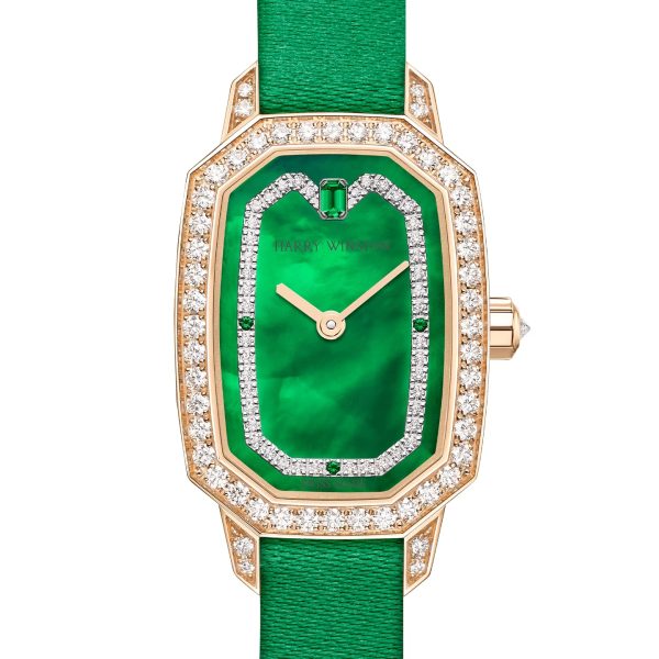 Harry Winston Emerald Rose Gold Brand new