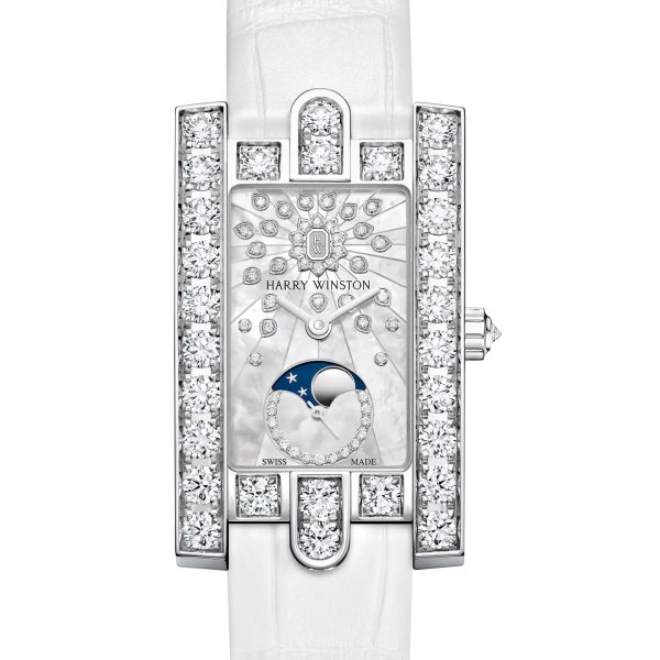 Harry Winston Avenue Classic Moon Phase Brand new