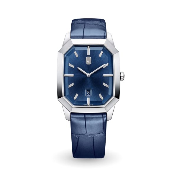 Harry Winston Emerald White Gold 33mm Brand New