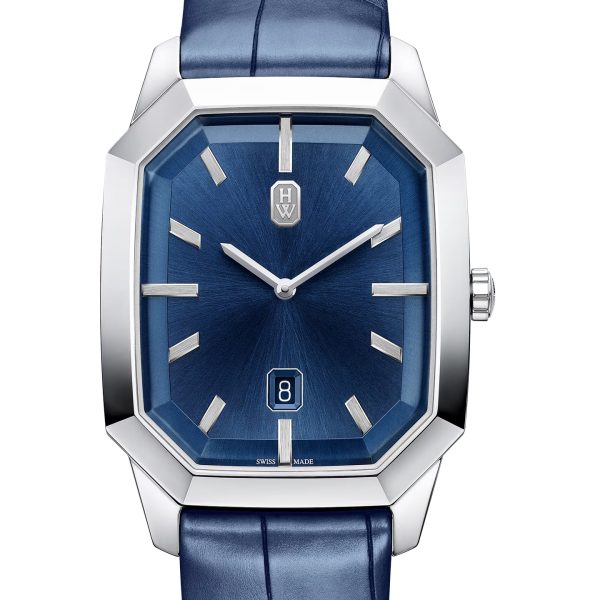 Harry Winston Emerald White Gold 33mm Brand New