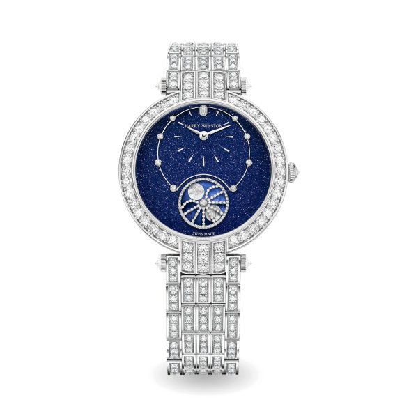 Harry Winston Premier Precious Moon Phase Automatic 36mm Brand New