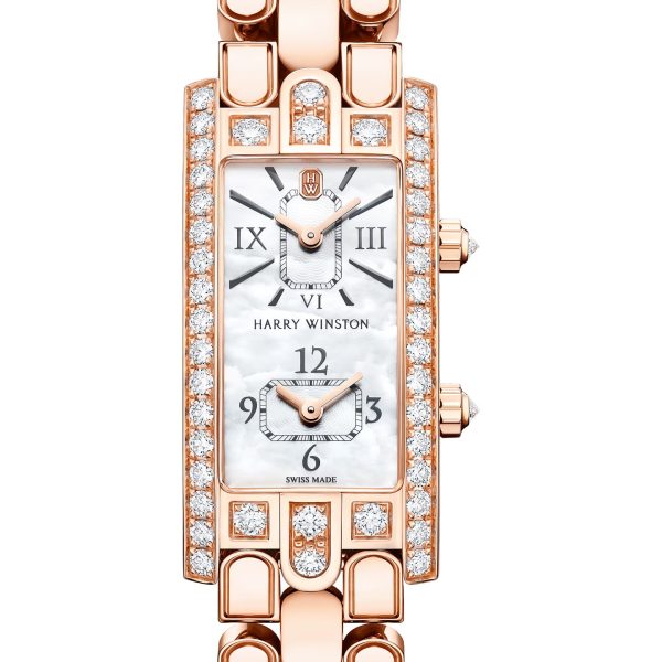 Harry Winston Avenue C Dual Time Brand new