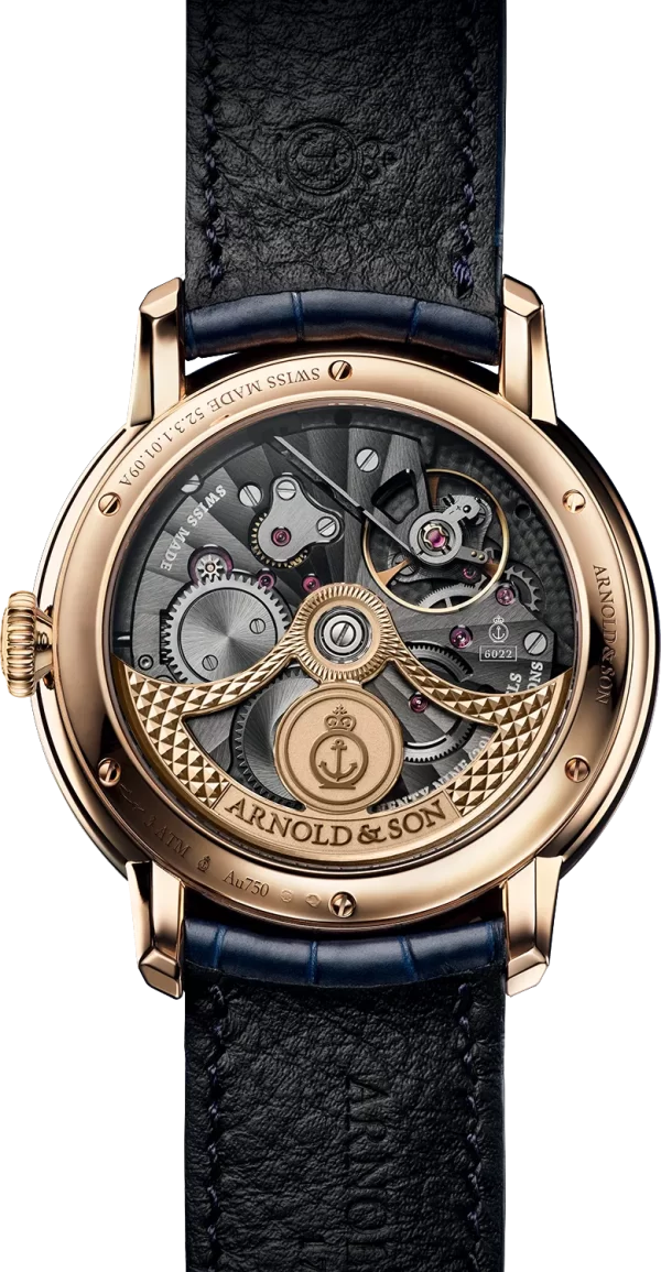 Arnold & Son World Time Globetrotter Red Gold