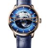 Arnold & Son World Time Globetrotter Red Gold