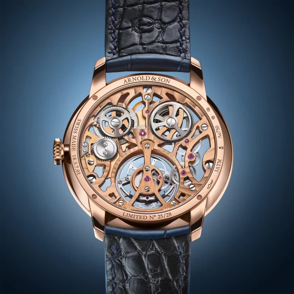 Arnold & Son Chronometry Ultrathin Tourbillon Skeleton Red Gold