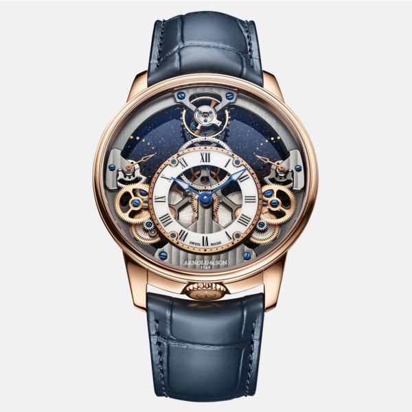 Arnold & Son Chronometry Time Pyramid 42.5 Rose Gold