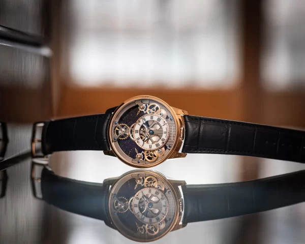 Arnold & Son Chronometry Time Pyramid 42.5 Rose Gold