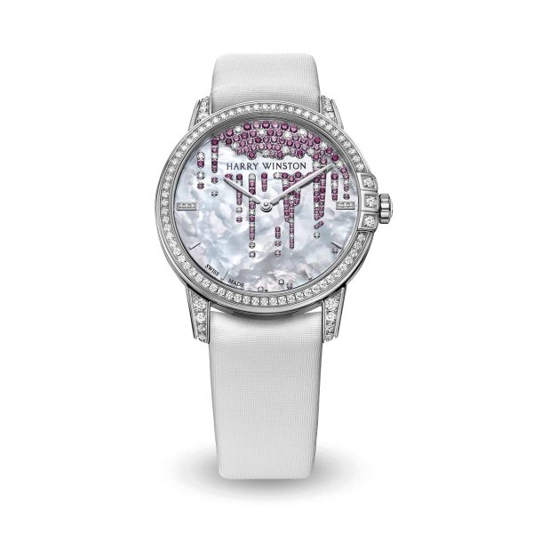 Harry Winston Midnight Diamond Stalactites Automatic 36mm Brand New