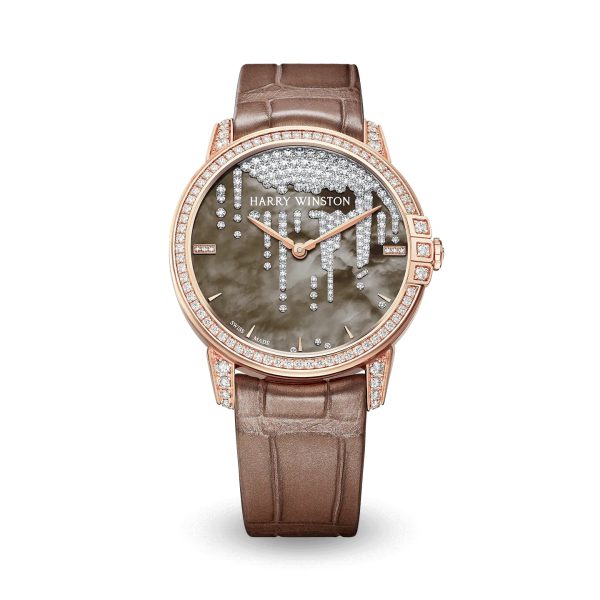 Harry Winston Midnight Diamond Stalactites Automatic 36mm Brand New