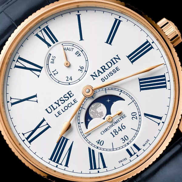 Ulysse Nardin Marine Torpilleur Moonphase 1192-310-0A/1A