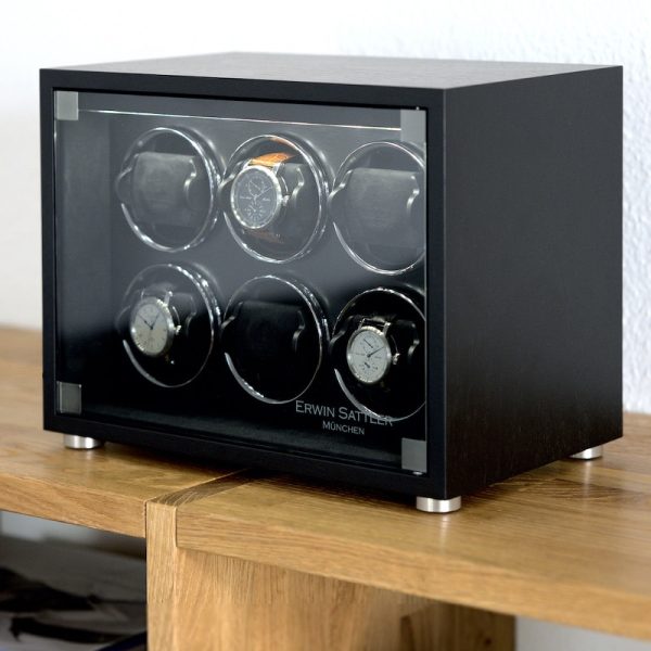 Hộp đồng hồ Erwin Sattler Rotalis 6 Wood