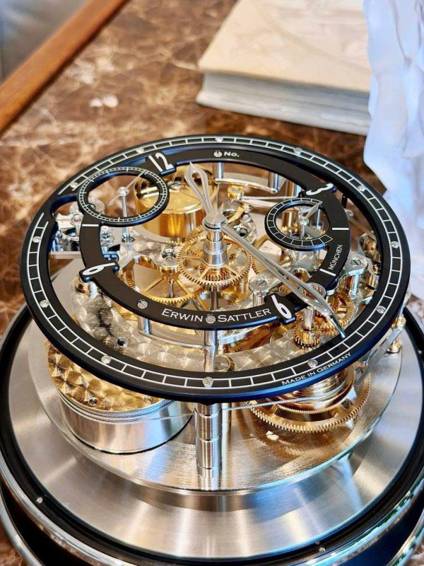 Đồng hồ để bàn Erwin Sattler Vitrea