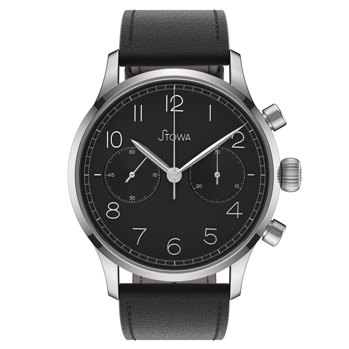 Đồng hồ Stowa Chronograph 1938 Black