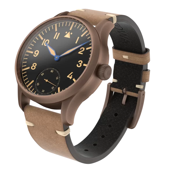 Đồng hồ Stowa Flieger 6498 Bronze Vintage