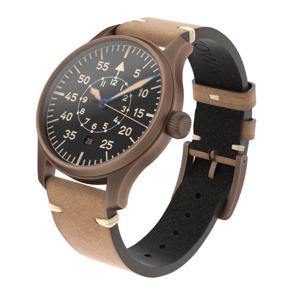 Đồng hồ Stowa Flieger Bronze Vintage 40 Baumuster B