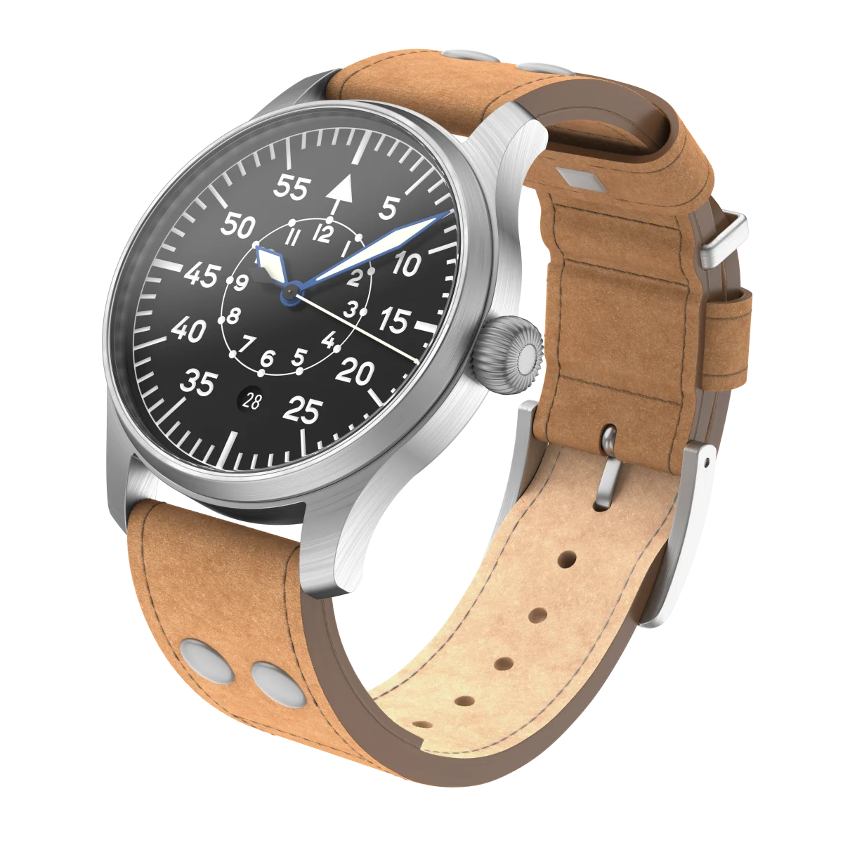 Đồng hồ Stowa Flieger Classic 40 Baumuster B