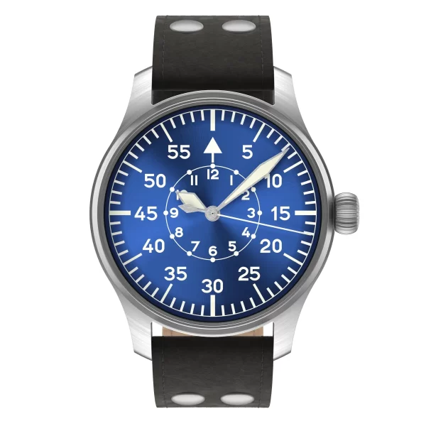 Đồng hồ Stowa Flieger Classic 40 Sunray Blue Baumuster B