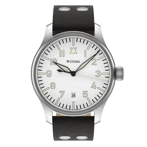 Đồng hồ Stowa Flieger Classic 40 white