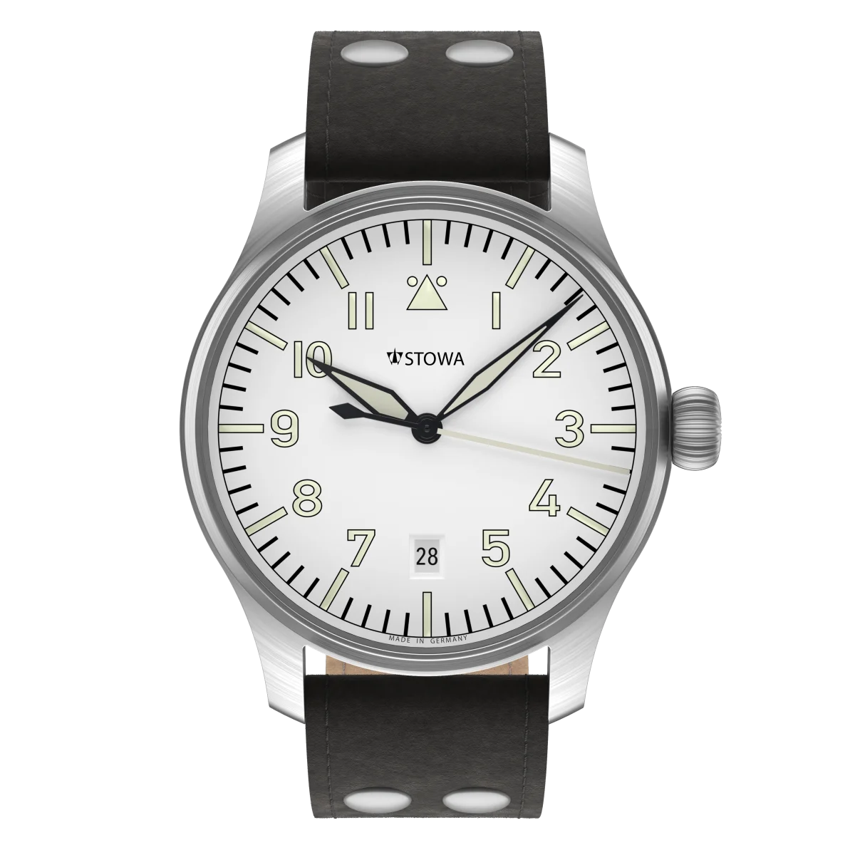 Đồng hồ Stowa Flieger Classic 40 white