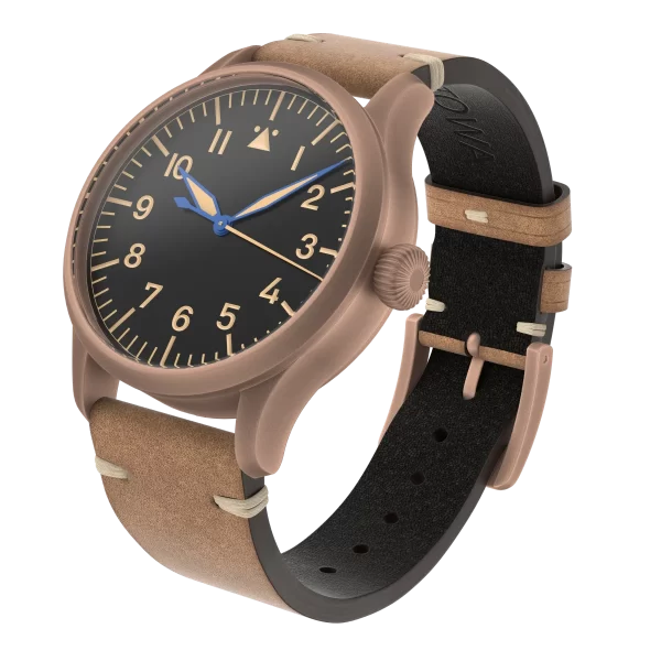 Đồng hồ Stowa Flieger Olymp Bronze
