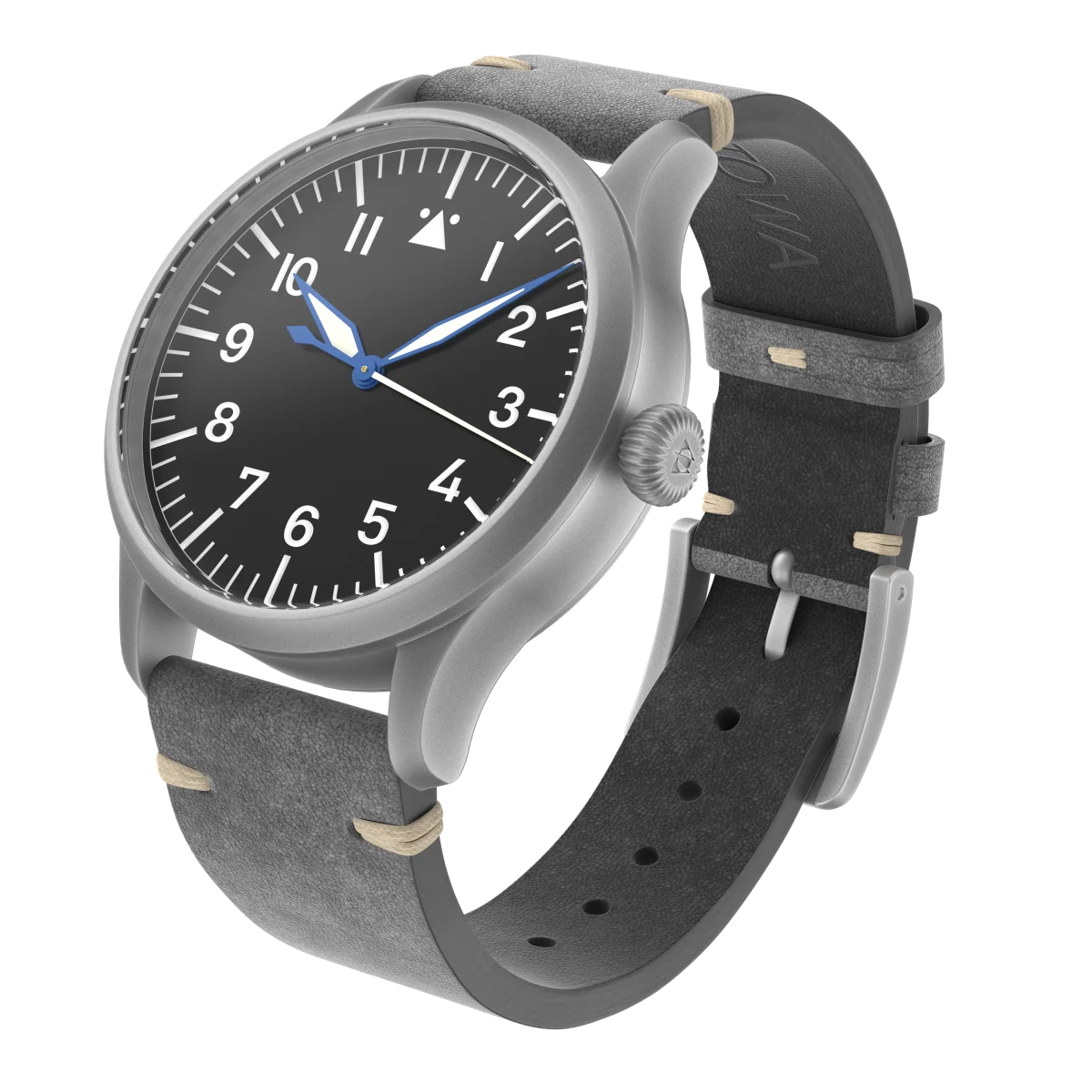 Đồng hồ Stowa Flieger Olymp Silver