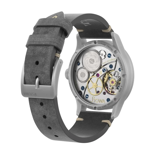 Đồng hồ Stowa Flieger Olymp Silver