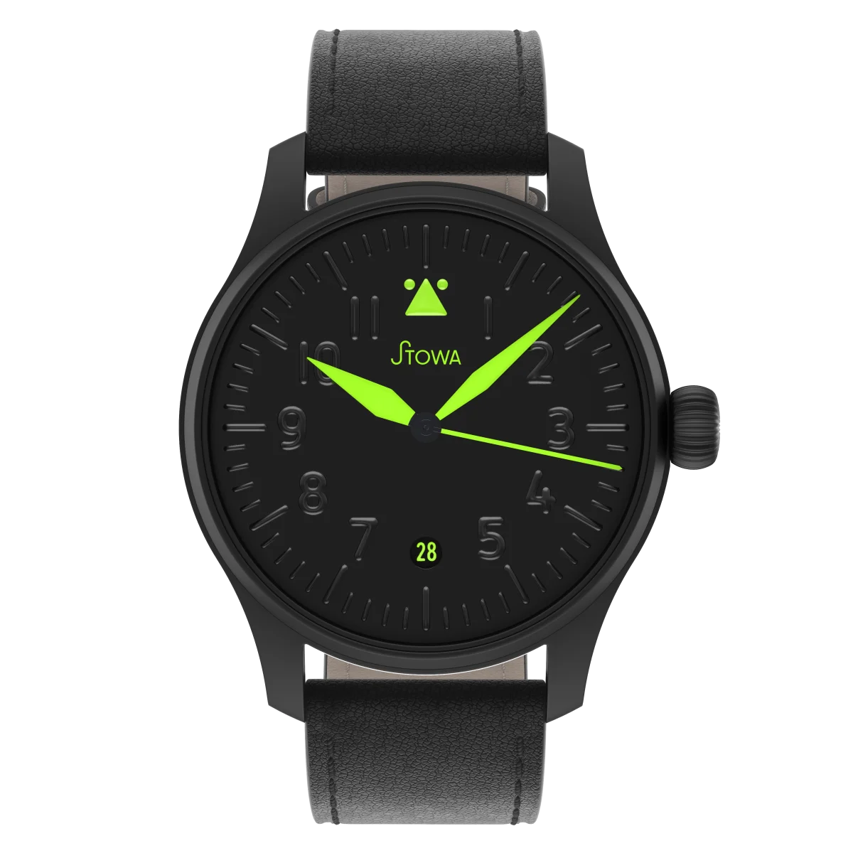 Đồng hồ Stowa Flieger Verus Black Forest Foxfire