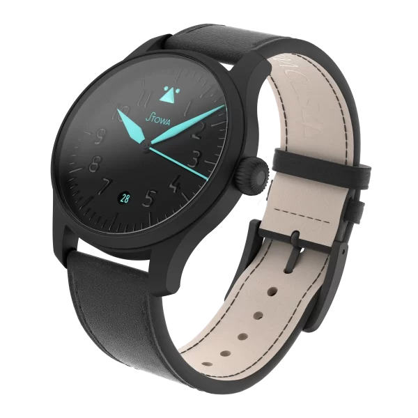 Đồng hồ Stowa Flieger Verus Black Forest Lagoon