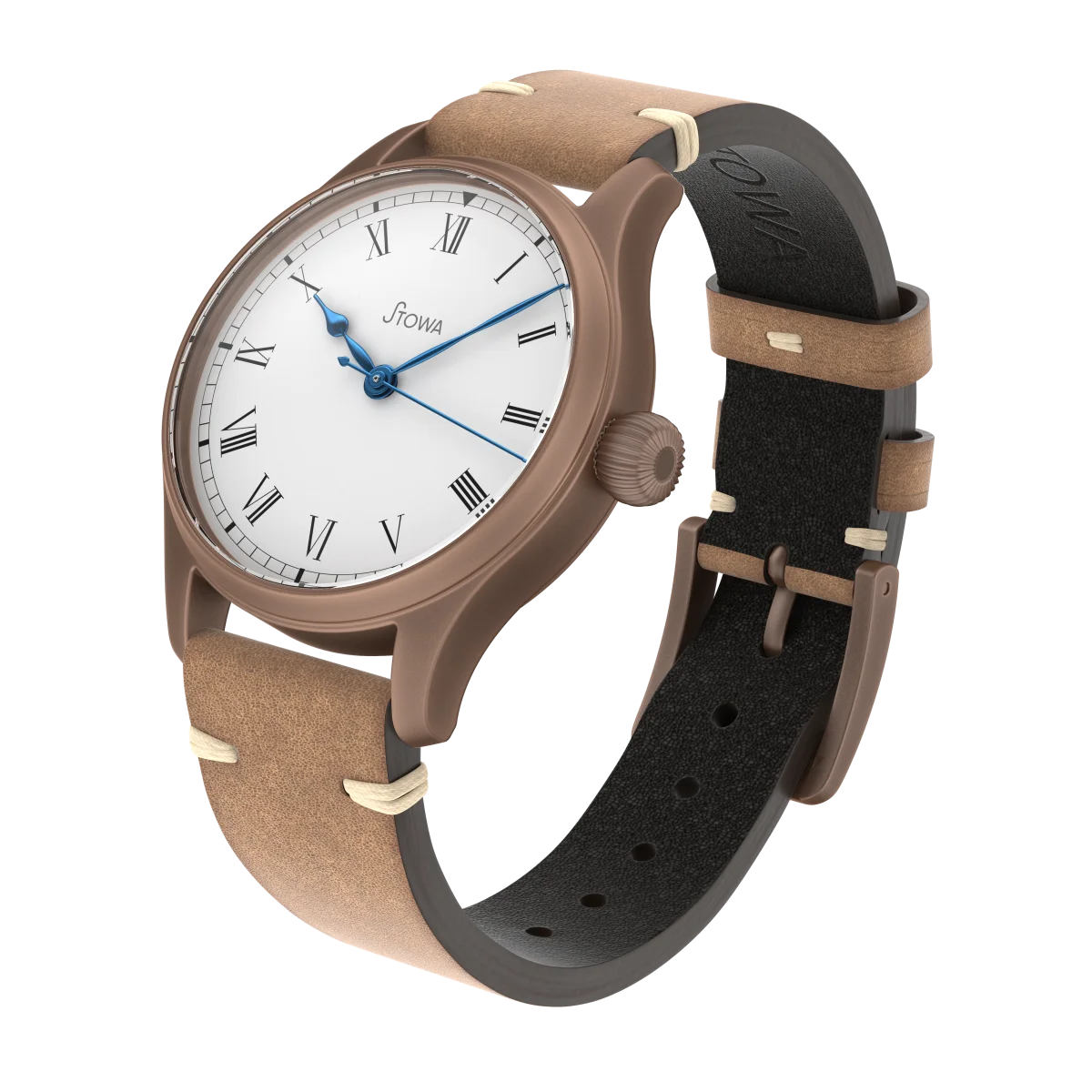 Đồng hồ Stowa Marine Bronze Vintage 36 roman