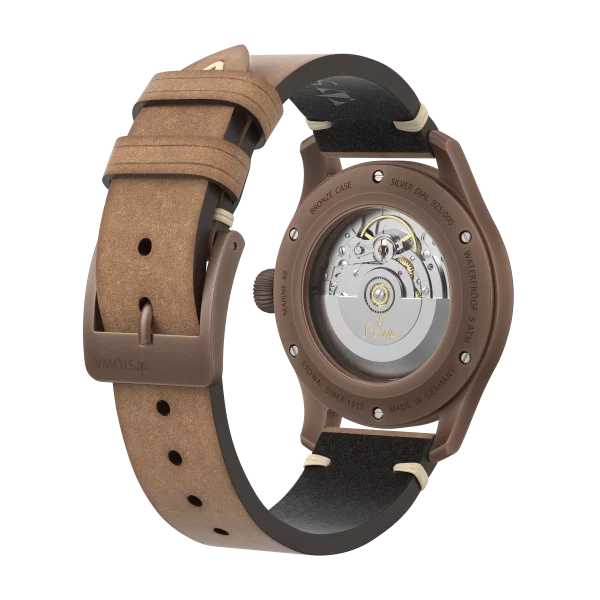 Đồng hồ Stowa Marine Bronze Vintage 40 roman