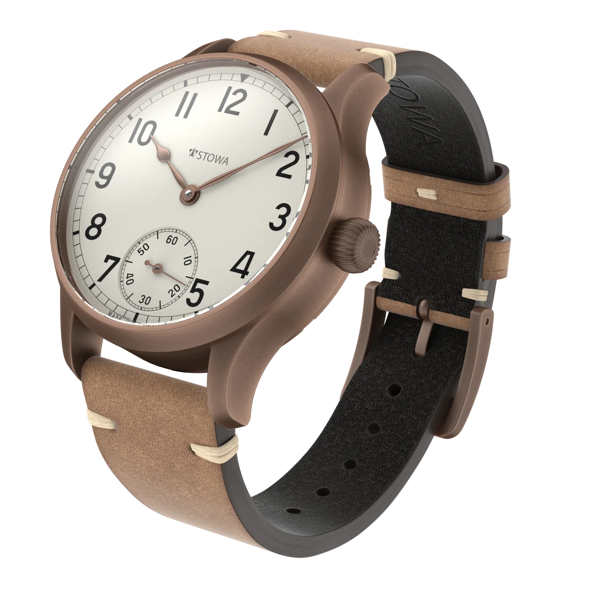 Đồng hồ Stowa Marine Original Bronze Vintage arabic