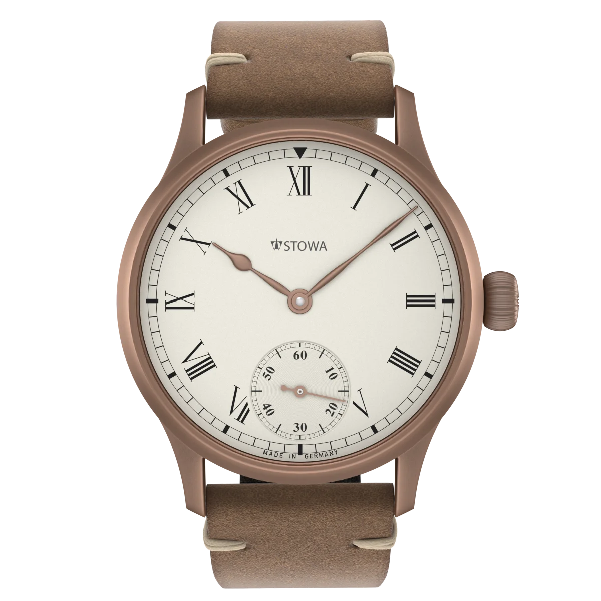 Đồng hồ Stowa Marine Original Bronze Vintage roman