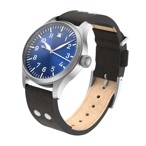 Đồng hồ Stowa Flieger Classic 36 Sunray Blue
