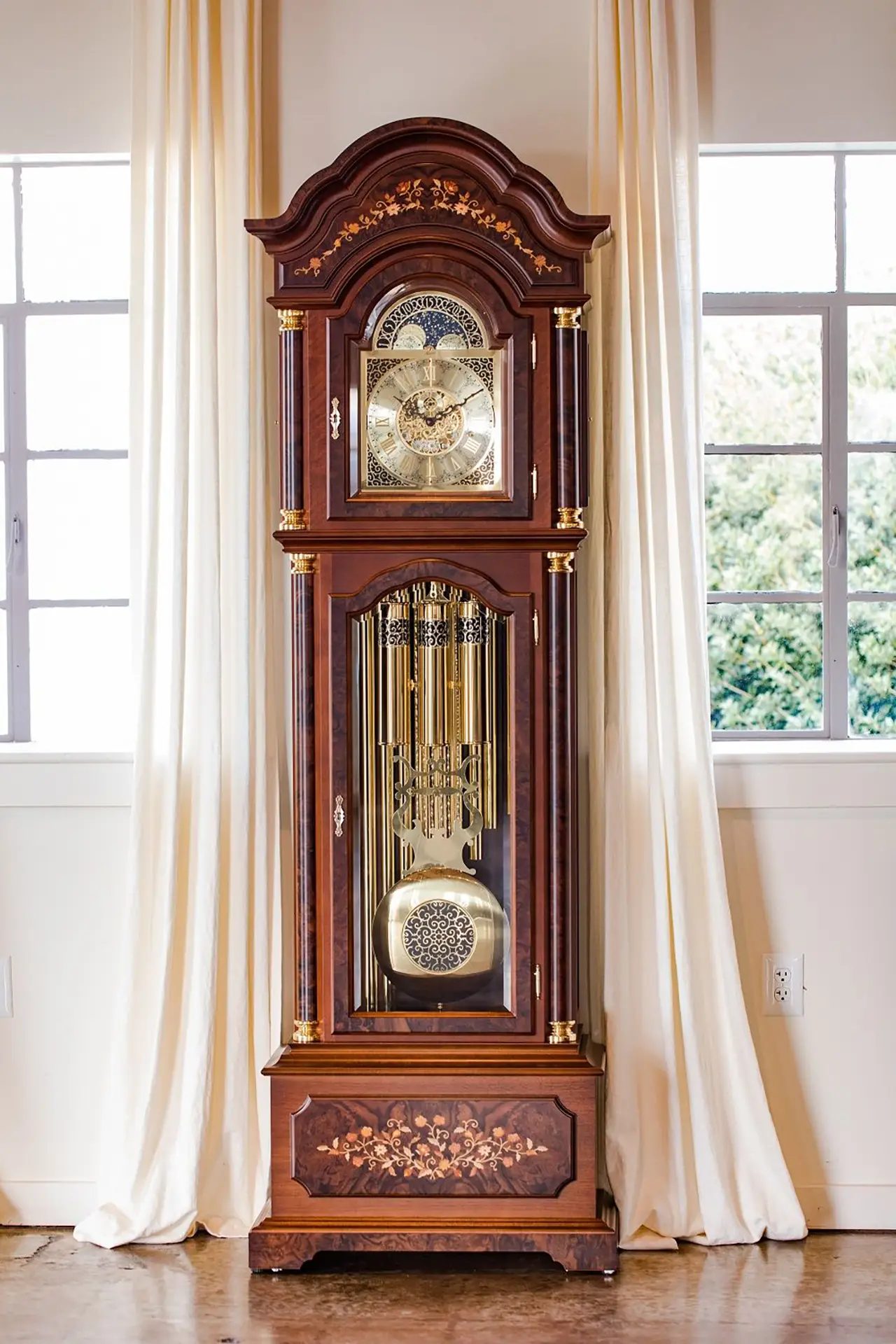Đồng hồ Hermle Grandfather Berlin 01210-031171