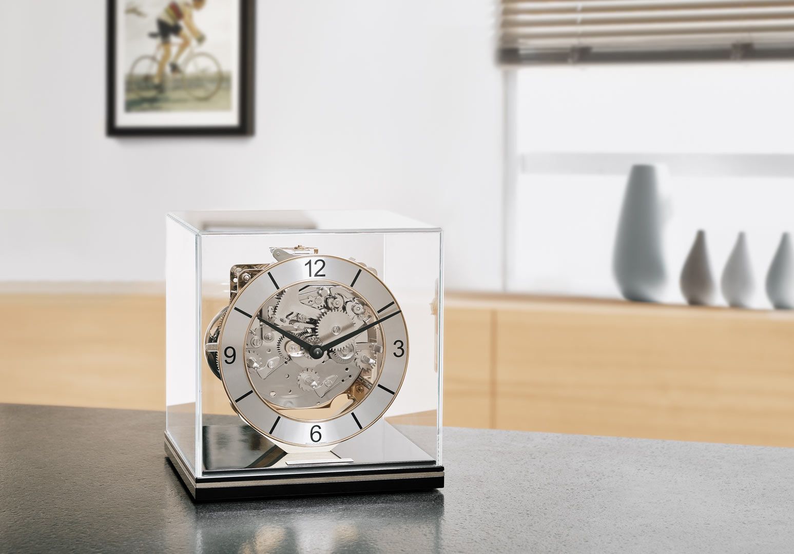 Đồng hồ Hermle Table Clocks cube