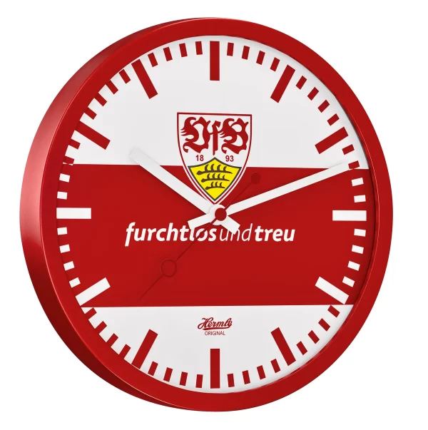 Đồng hồ Hermle VfB Stuttgart quartz wall clock